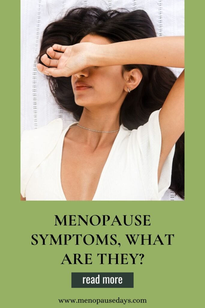 Menopause Symptoms Pin